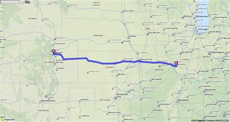 las to stl|st louis to denver driving.